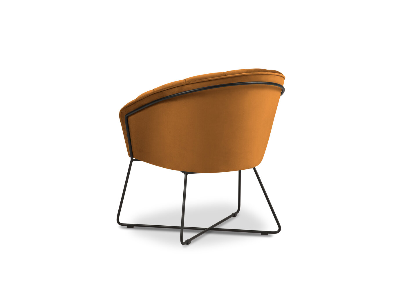 Kėdė Milo Casa Elisa, oranžinė kaina ir informacija | Virtuvės ir valgomojo kėdės | pigu.lt