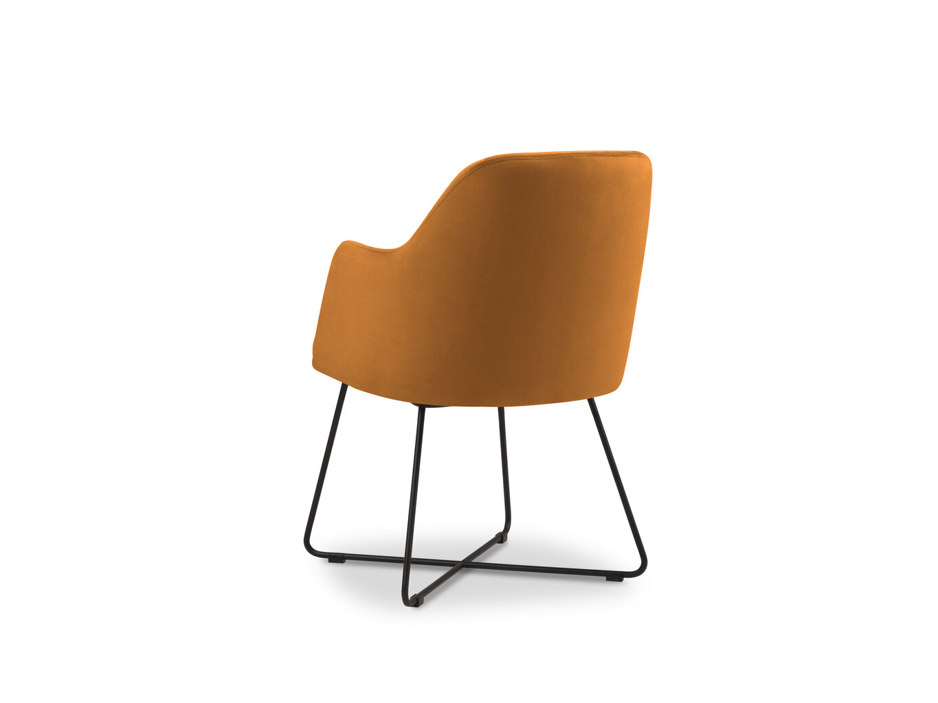 Kėdė Kooko Home Canon 82, oranžinė kaina ir informacija | Virtuvės ir valgomojo kėdės | pigu.lt