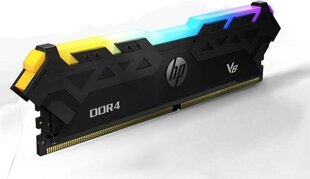 HP V8 RGB, DDR4, 8 ГБ, 3600 МГц, CL18 (7EH92AA#ABB) цена и информация | Оперативная память (RAM) | pigu.lt