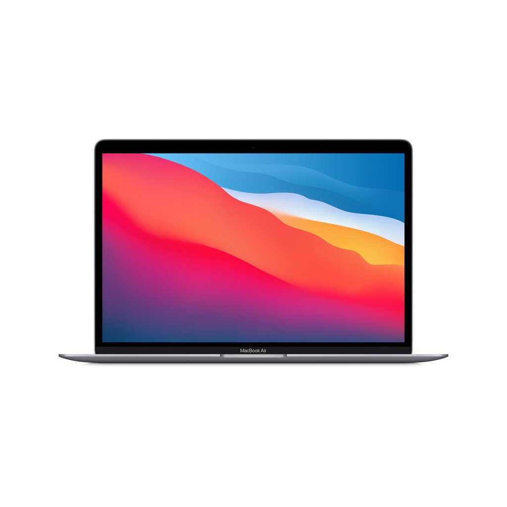 MacBook Air 13” Apple M1 8C CPU, 7C GPU/8GB/256GB SSD/Space Grey/INT - MGN63ZE/A цена и информация | Nešiojami kompiuteriai | pigu.lt