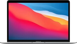 Apple MacBook Air 13” M1 8C CPU, 7C 8/256GB Space Grey INT MGN63ZE/A kaina ir informacija | Nešiojami kompiuteriai | pigu.lt