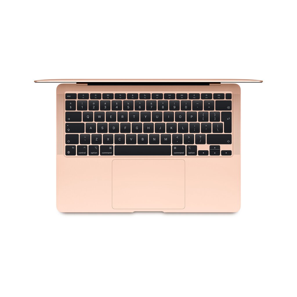 MacBook Air 13” Apple M1 8C CPU, 7C GPU/8GB/256GB SSD/Gold/INT - MGND3ZE/A kaina ir informacija | Nešiojami kompiuteriai | pigu.lt