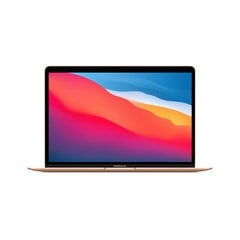 Apple MacBook Air 13” M1 8C CPU, 7C 8/256GB Gold INT MGND3ZE/A цена и информация | Ноутбуки | pigu.lt