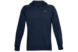 Мужской свитер Under Armour Under Armour Rival Fleece Hoodie 1357092-408, синий цена и информация | Мужские толстовки | pigu.lt