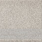 Plytelė laiptų pakopai Opoczno Milton Grey Steptread 29,7X29,7 cm kaina ir informacija | Grindų plytelės | pigu.lt