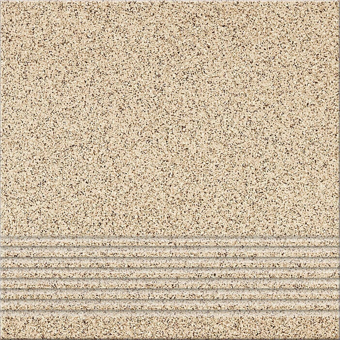 Plytelė laiptų pakopai Opoczno Milton Beige Steptread 29,7X29,7 cm kaina ir informacija | Grindų plytelės | pigu.lt