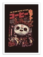 Plakatas Black coffee 50 x 70 cm kaina ir informacija | Reprodukcijos, paveikslai | pigu.lt