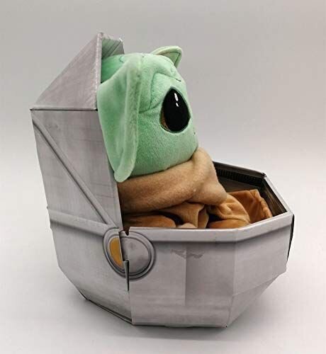 Pliušinis žaislais - Herojus - Baby Yoda Mandalorian Star Wars 25 cm - Simba Disney kaina ir informacija | Minkšti (pliušiniai) žaislai | pigu.lt