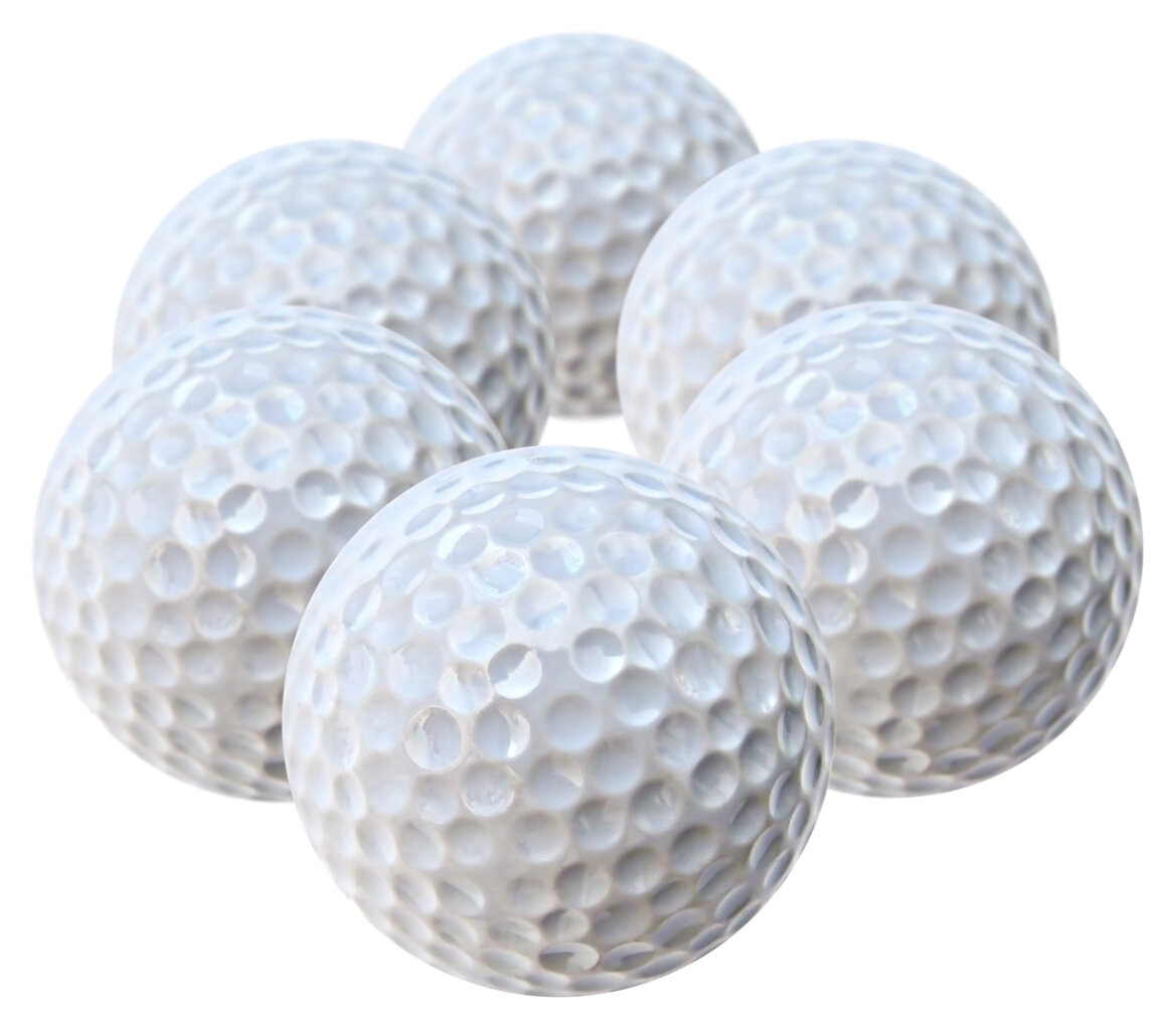Mini golfo kamuoliukai 6vnt kaina ir informacija | Golfas | pigu.lt