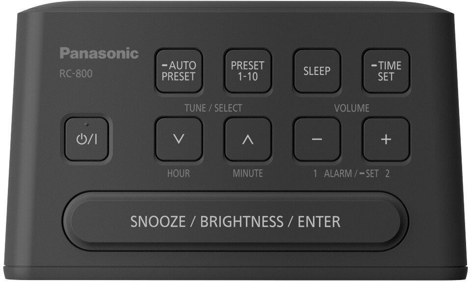 Panasonic RC-800EG-K kaina ir informacija | Radijo imtuvai ir žadintuvai | pigu.lt