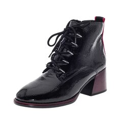 Aulinukai moterims Rieker, juodi kaina ir informacija | Aulinukai, ilgaauliai batai moterims | pigu.lt