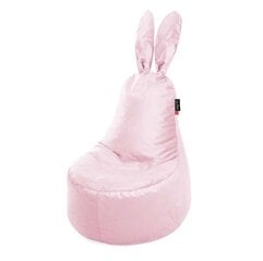 Кресло-мешок Qubo™ Mommy Rabbit Lune, светло-розовое цена и информация | Кресла-мешки и пуфы | pigu.lt