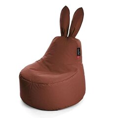 Vaikiškas sėdmaišis Qubo™ Baby Rabbit Cocoa Pop Fit, rudas kaina ir informacija | Vaikiški sėdmaišiai, foteliai, pufai | pigu.lt