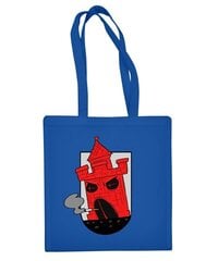 Medvilninis pirkinių krepšys Panevėžys, mėlynas цена и информация | Сумки для покупок | pigu.lt