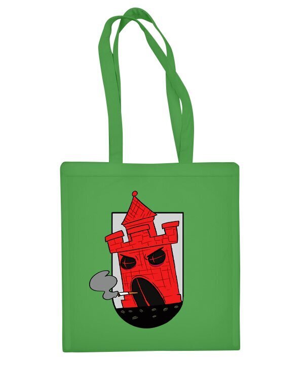 Medvilninis pirkinių krepšys Panevėžys, žalias kaina ir informacija | Pirkinių krepšiai | pigu.lt
