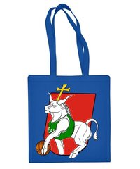 Medvilninis pirkinių krepšys Kaunas, mėlynas kaina ir informacija | Pirkinių krepšiai | pigu.lt