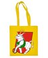 Medvilninis krepšys Kaunas, geltonas kaina ir informacija | Pirkinių krepšiai | pigu.lt
