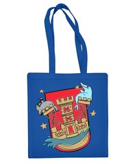 Medvilninis pirkinių krepšys Klaipėda, mėlynas цена и информация | Сумки для покупок | pigu.lt
