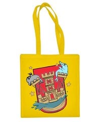 Medvilninis pirkinių krepšys Klaipėda, geltonas цена и информация | Сумки для покупок | pigu.lt
