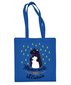 Medvilninis pirkinių krepšys Mamos meilė, mėlynas kaina ir informacija | Pirkinių krepšiai | pigu.lt