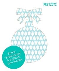 Eglutės žaisliukai Kalėdinis žaisliukas цена и информация | Ёлочные игрушки, верхушки | pigu.lt