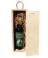 Vertikali, medinė vyno dėžė Geras bosas цена и информация | Kitos originalios dovanos | pigu.lt
