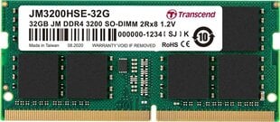 Transcend JM3200HSE-32G kaina ir informacija | Operatyvioji atmintis (RAM) | pigu.lt