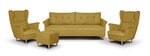 Комплект мягкой мебели Bellezza Elite II, желтый