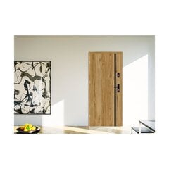 Buto durys Hermes, Catania ąžuolas, kairinės, 90 cm kaina ir informacija | Lauko durys | pigu.lt