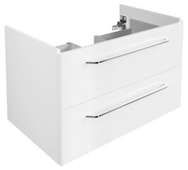 Нижний шкафчик для ванной комнаты Fackelmann Milano 2S, белый цена и информация | FACKELMANN Мебель и домашний интерьер | pigu.lt
