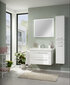 Apatinė vonios spintelė Fackelmann Milano 2S, balta kaina ir informacija | Vonios spintelės | pigu.lt