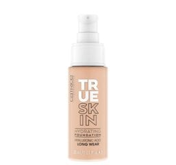 Увлажняющая тональное средство Catrice True Skin, 30 мл, 004 Neutral Porcelain цена и информация | Пудры, базы под макияж | pigu.lt