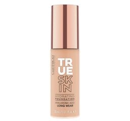 Увлажняющее тональное средство Catrice True Skin, 30 мл, 020 Warm Beige цена и информация | Пудры, базы под макияж | pigu.lt