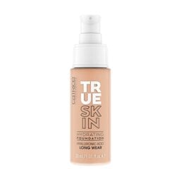 Увлажняющее тональное средство Catrice True Skin, 30 мл, 020 Warm Beige цена и информация | Пудры, базы под макияж | pigu.lt