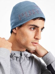 Puma Вязаные шапки Ess Logo Beanie Blue цена и информация | Мужские шарфы, шапки, перчатки | pigu.lt