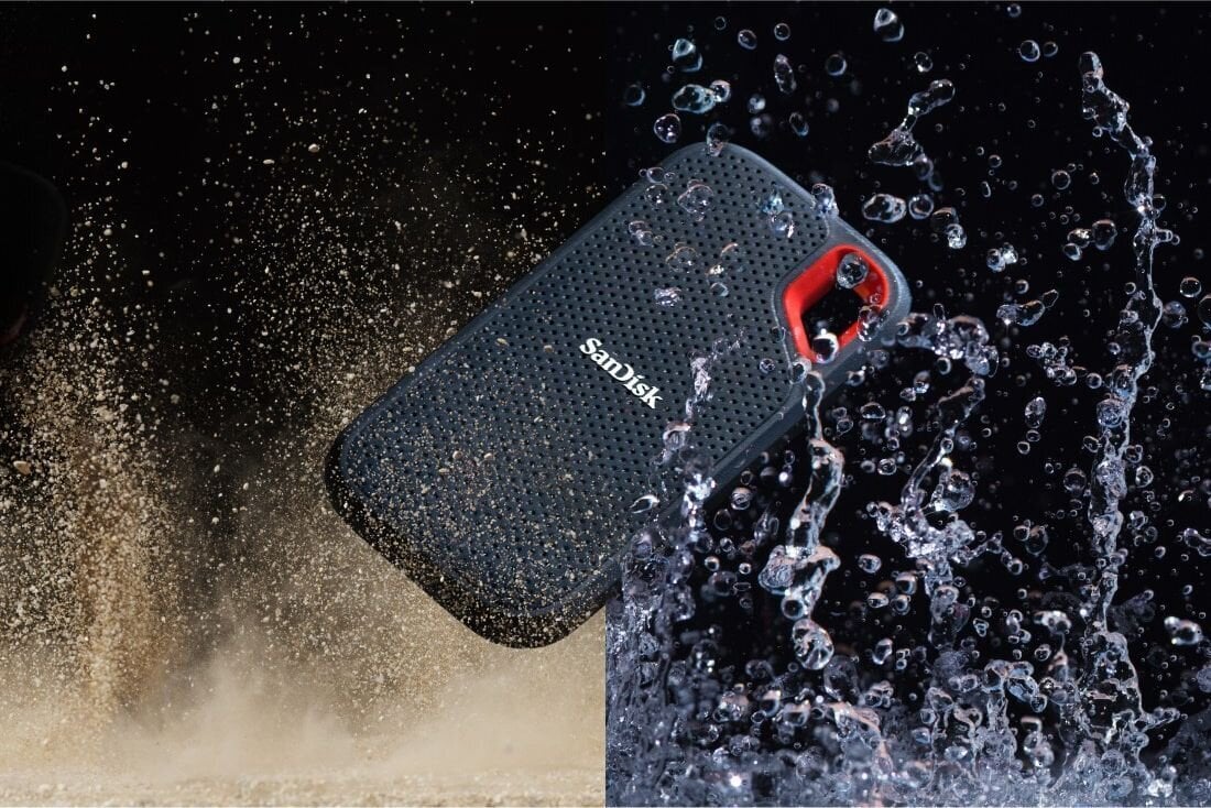 SanDisk Extreme Portable SSD (SDSSDE61-500G-G25), 500GB цена и информация | Išoriniai kietieji diskai (SSD, HDD) | pigu.lt