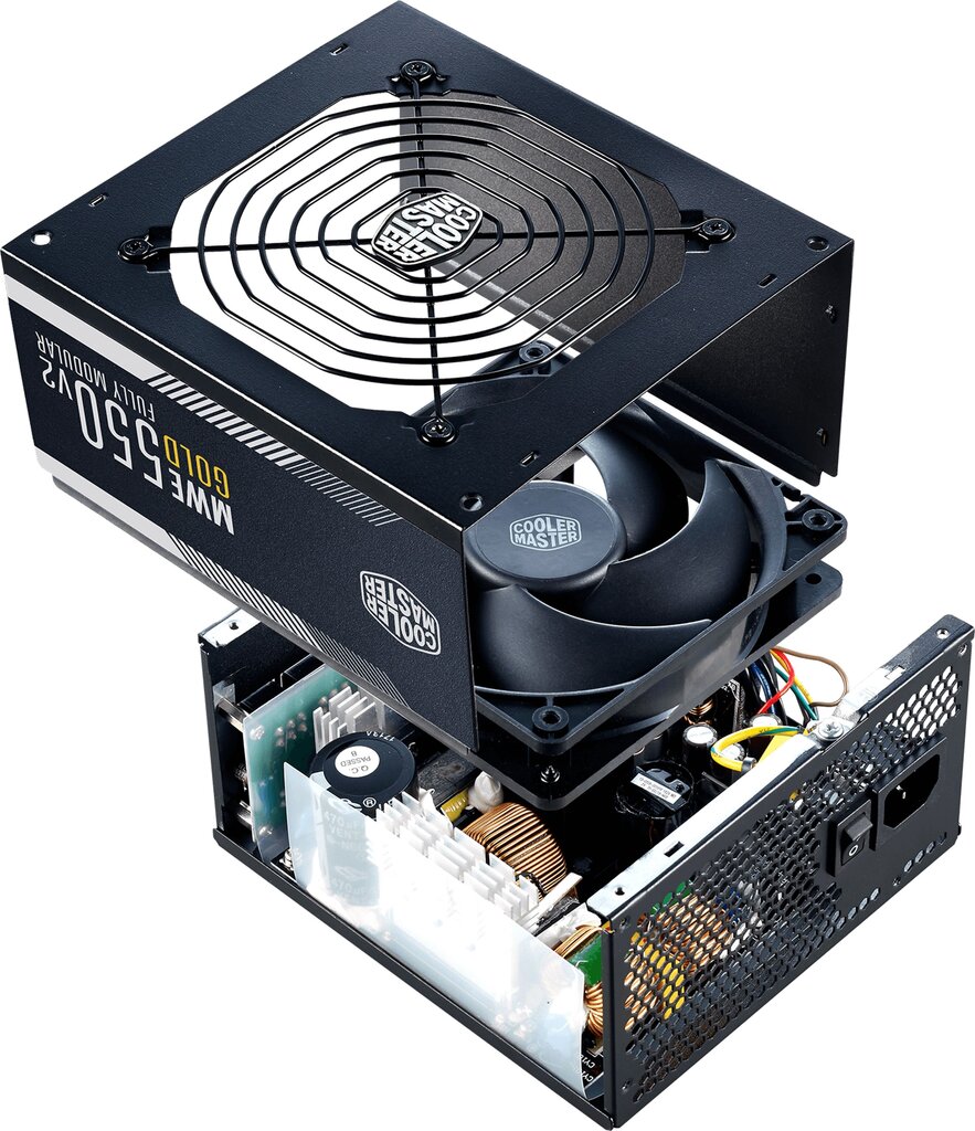 Cooler Master MWE Gold 550 - V2 цена и информация | Maitinimo šaltiniai (PSU) | pigu.lt