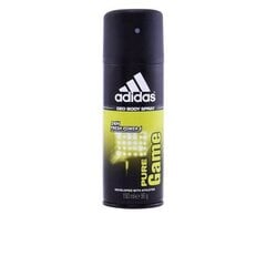 Дезодорант-спрей Adidas Pure Game мужской 150 ml цена и информация | Мужская парфюмированная косметика | pigu.lt