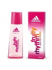 Adidas Fruity Rhytm EDT для женщин 50 мл цена и информация | Adidas Духи, косметика | pigu.lt