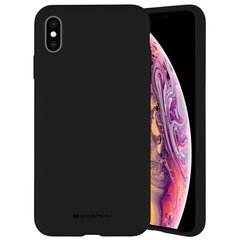 Mercury Silicone iPhone 12 Pro Max 6,7" czarny|black цена и информация | Чехлы для телефонов | pigu.lt