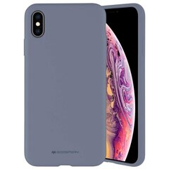 Mercury Silicone iPhone 12|12 Pro 6,1" lawendowy|lavender gray цена и информация | Чехлы для телефонов | pigu.lt