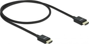 Delock 85383, HDMI, 50 cm kaina ir informacija | Kabeliai ir laidai | pigu.lt