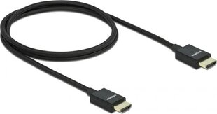 Delock 85384, HDMI, 1 м цена и информация | Кабели и провода | pigu.lt