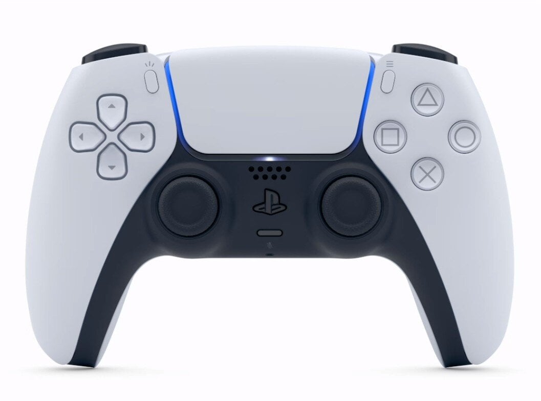 Sony PlayStation DualSense White (PS5) цена и информация | Žaidimų pultai  | pigu.lt