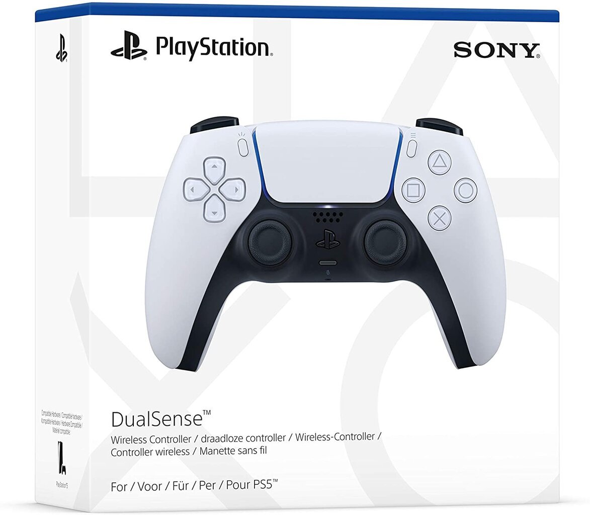Sony DualSense PS5 Wireless Controller White kaina ir informacija | Žaidimų pultai  | pigu.lt