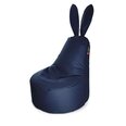 Sėdmaišis Qubo™ Mommy Rabbit Blueberry, mėlynas