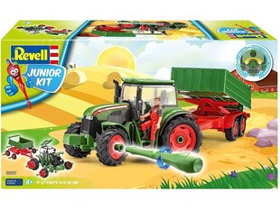 Трактор с прицепом и фигуркой Revell - Junior Kit 00817 цена и информация | Конструкторы и кубики | pigu.lt