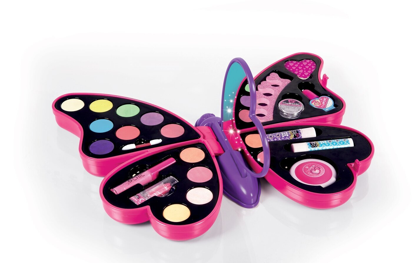 Kosmetikos rinkinys Clementoni 78236 Crazy Chic Butterfly kaina ir informacija | Žaislai mergaitėms | pigu.lt