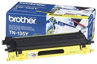 Brother Toner TN-135 Yellow 4k (TN135Y) kaina ir informacija | Kasetės rašaliniams spausdintuvams | pigu.lt