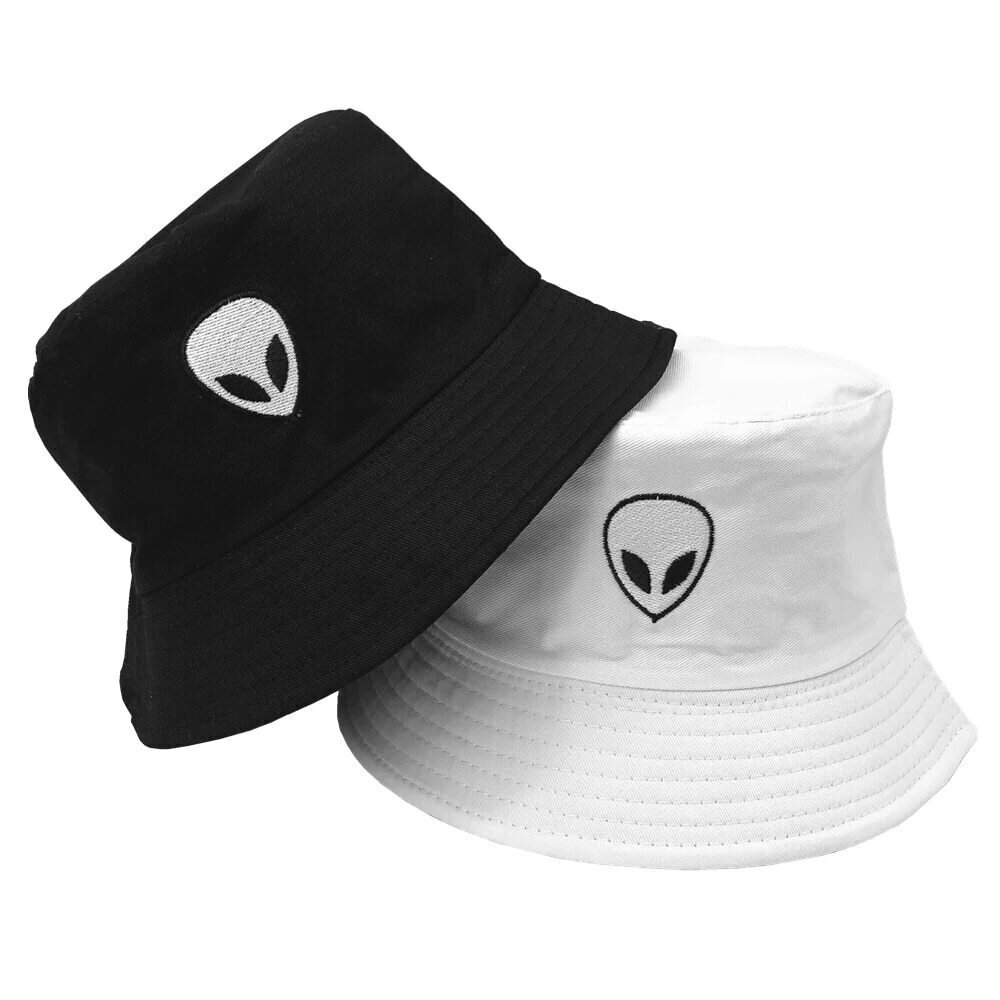 Kepurė bucket hat Alien, juoda kaina ir informacija | Vyriški šalikai, kepurės, pirštinės | pigu.lt